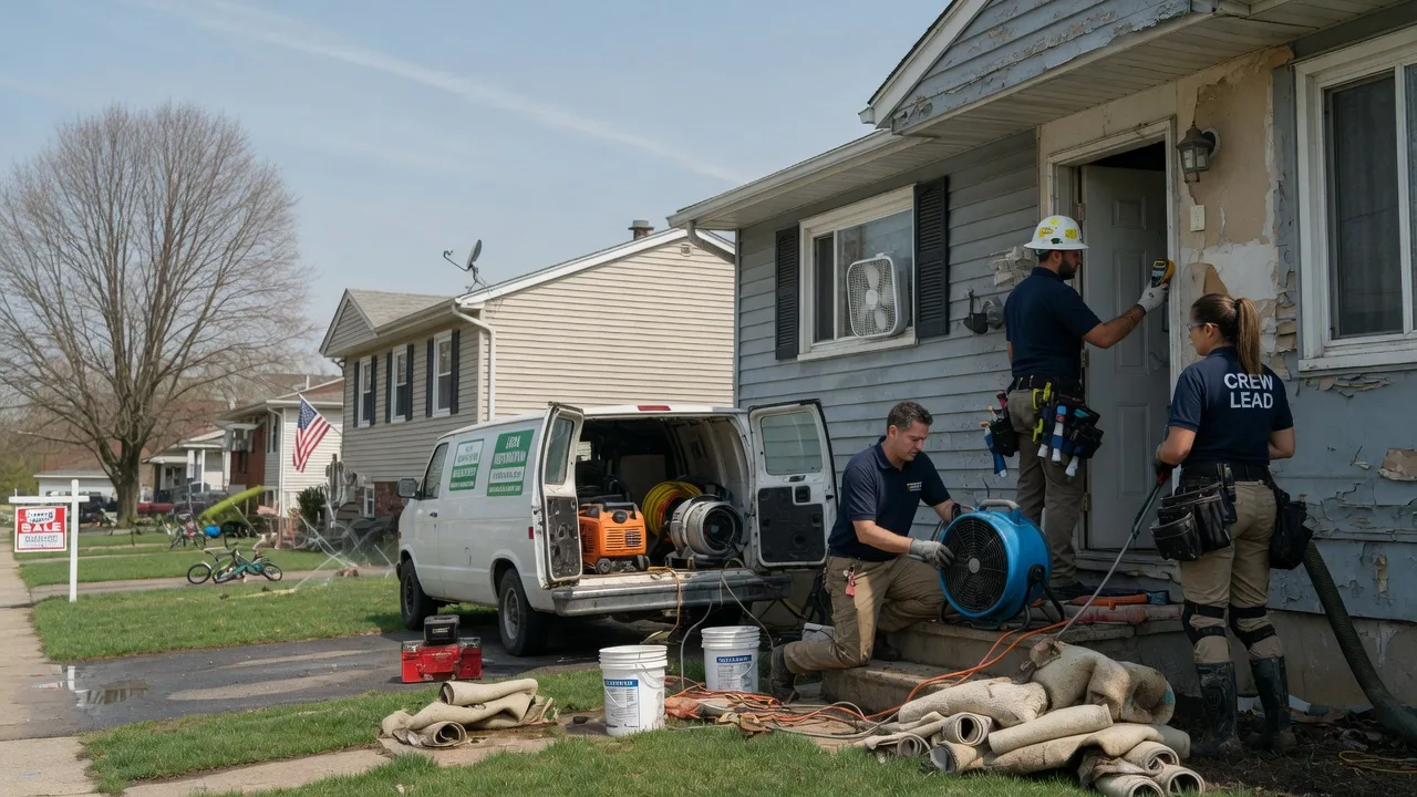 Flood Cleanup in Pleasureville, KY near me