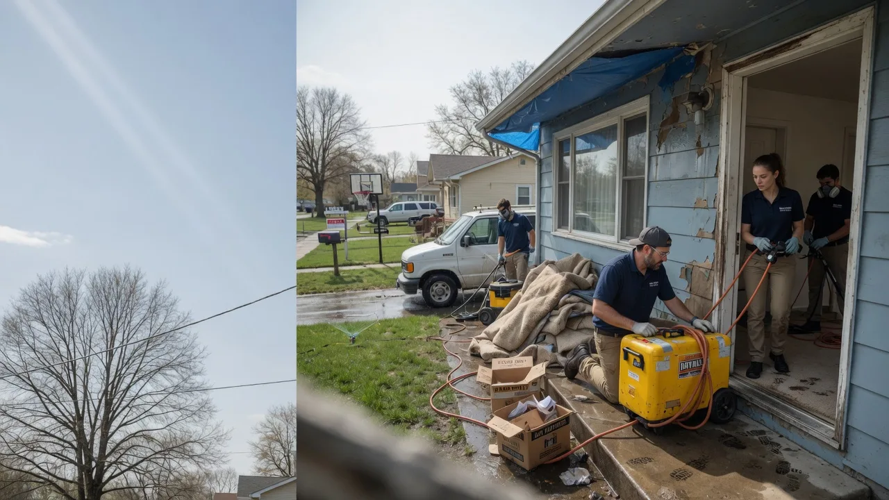 Basement Flood Cleanup in Pleasureville, KY near me